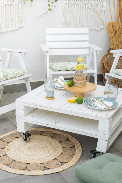 Covor in stil boho, 80 cm