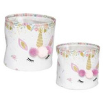 Set 2 cosuri textile UNICORN
