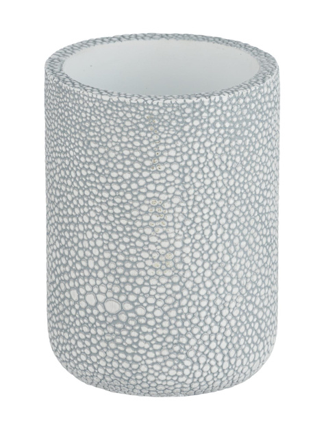 Suport periuta de dinti RAJA, efect piatra, Ø 7,8 cm, gri, Wenko