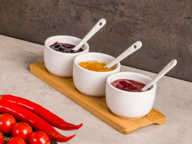 Set pentru gustări și aperitive - 7 elemente