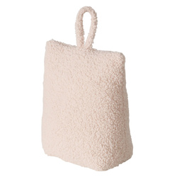 Opritor de ușă bouclé FILICIO, 16 x 10 x 20 cm