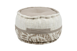 Pouf din bumbac HEMERA, Ø 40 cm