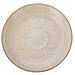 Placa ceramica cu model canelat, Ø 20 cm