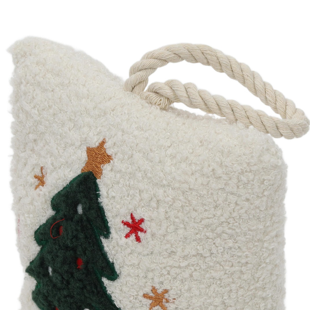 Opritor pentru ușă cu model sărbătoresc, brad de Crăciun