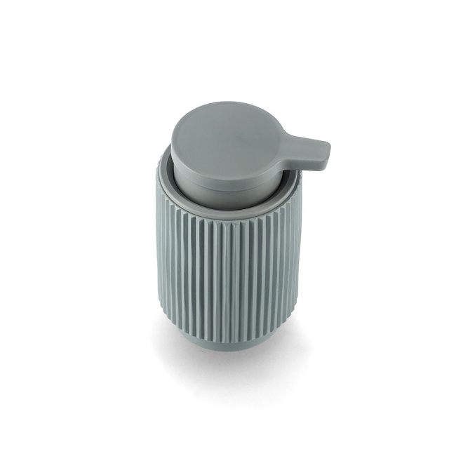 Dispenser din polirasina cu striatii STRIPES, Ø 8 cm