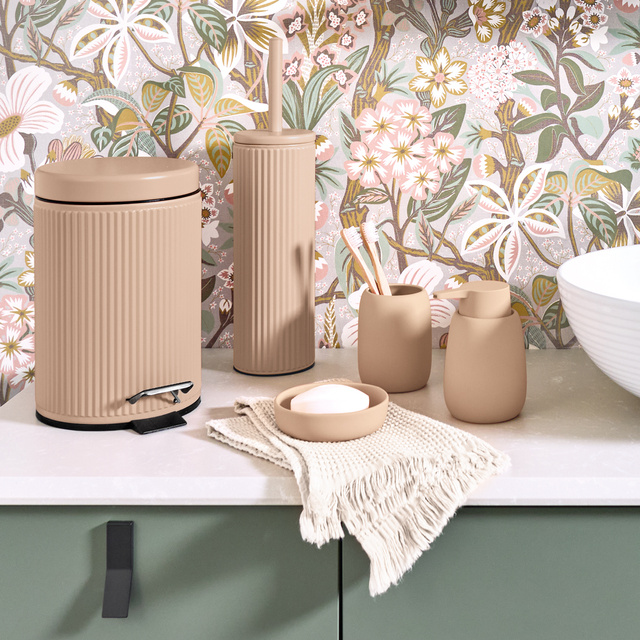 Coș de baie metalic BRASS TONE, 3 l