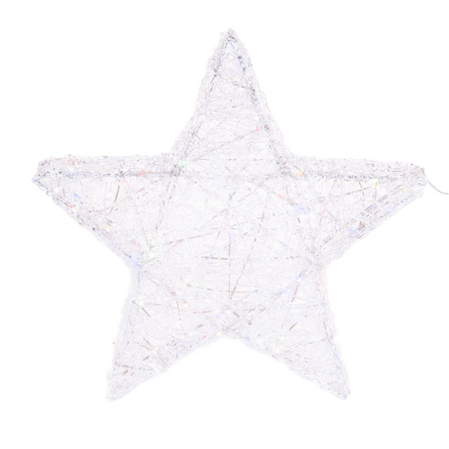 Stea decorativa cu iluminare LED, 50 cm
