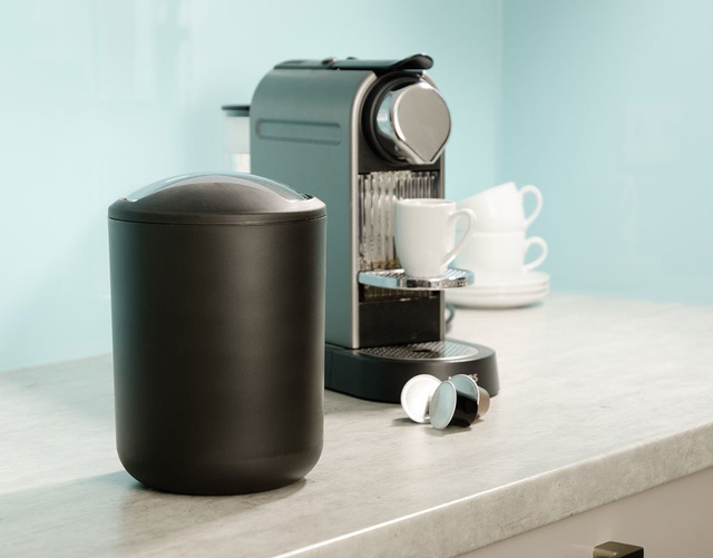 Coș de gunoi BRASIL BLACK - 2 l, WENKO, negru