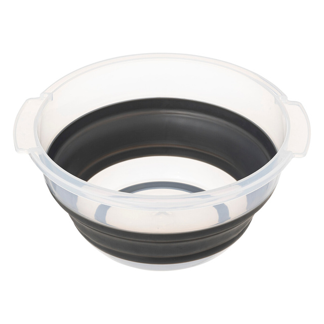 Uscator pentru salata din plastic cu maner retractabil