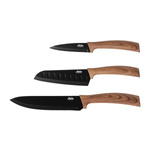 Set cuțite din oțel inoxidabil, 3 buc.