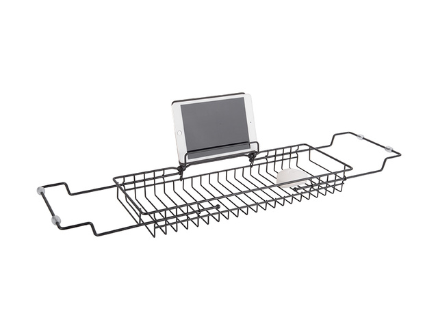 Raft pentru cadă CADDY, metalic, 18 x 20 x 61 cm