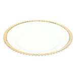 Platou cu margine aurie, Ø 32 cm