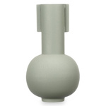 Vaza din metal, culoare pastel, 14 x 28 cm