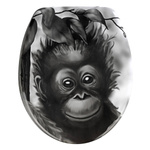 Capacul de toaletă MONKEY, universal - Duroplast, WENKO