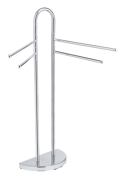 Suport pentru prosoape de baie - cu 4 brațe, cromat, WENKO