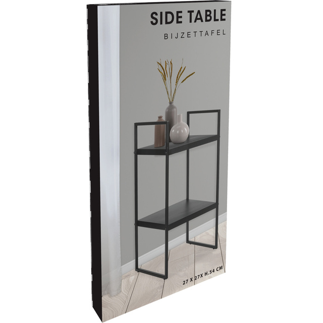 Masa de cafea loft FILI, metalică, 27 x 27 x 54 cm