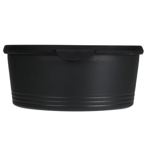 Containere pentru alimente rotunde din plastic, 3 bucăți de dimensiuni diferite.