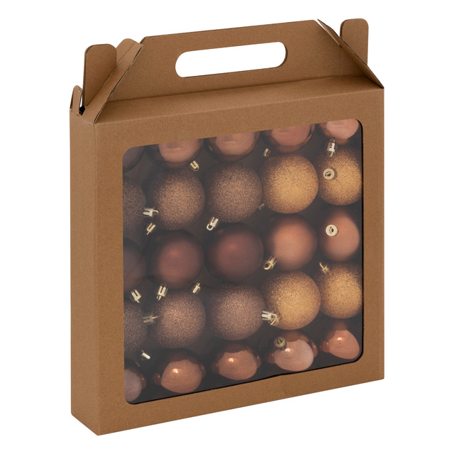 Globuri pentru brad, 25 bucăți, Ø 6 cm