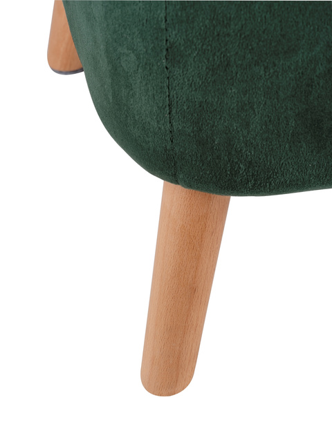 Puf pentru living EMMA, din catifea, cu spatiu depozitare, 42, 5 cm, WENKO