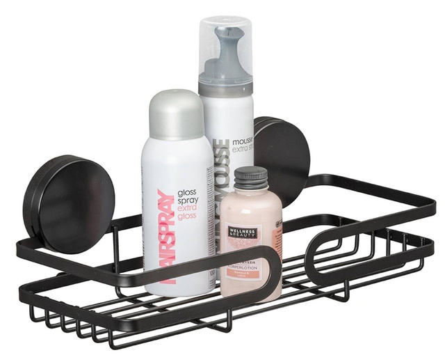 Raft de dus PAVIA Static-Loc, negru, Wenko