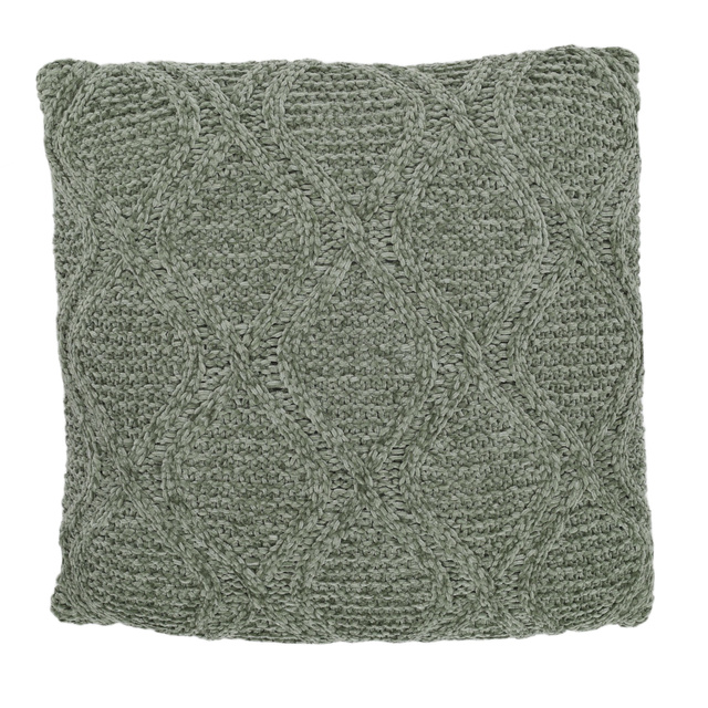 Perna decorativă CHENILLE, tricotată, 45 x 45 cm