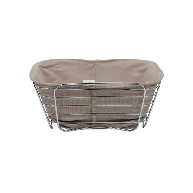 Coș de pâine, fructe, inox,  26 x 26 x 11 cm, Kesper