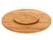 Placă rotativă din bambus pentru brânzeturi și gustări