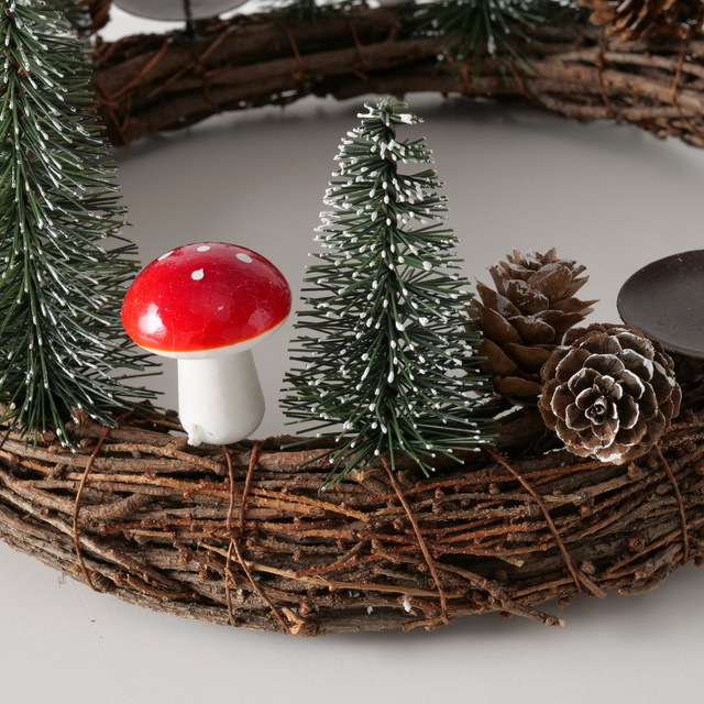 Coroana adventistă suport de lumânări FAIRYTALE, Ø32,5 cm