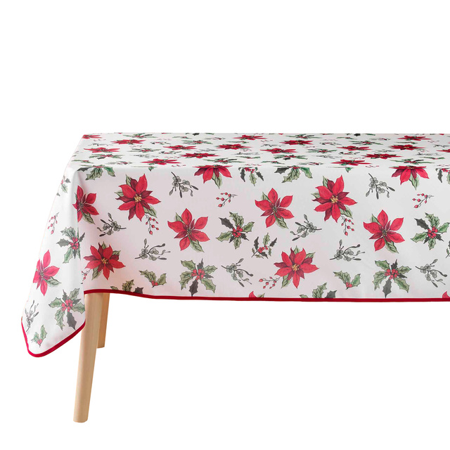 Fata de masa de Craciun AMARYLLIS cu imprimeu Steaua Betleemului