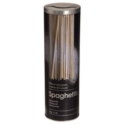 Recipient pentru spaghete, 1 kg, metal, negru