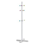 Umeraș pentru haine copii, 38 x 38 x 124 cm, ZELLER, alb