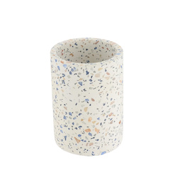Cana pentru periuțe de dinți TERRAZZO terrazzo, Ø 7,4 cm