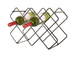Suport de vin metalic DIAMONDS, 40,5 x 27,5 x 15,5 cm