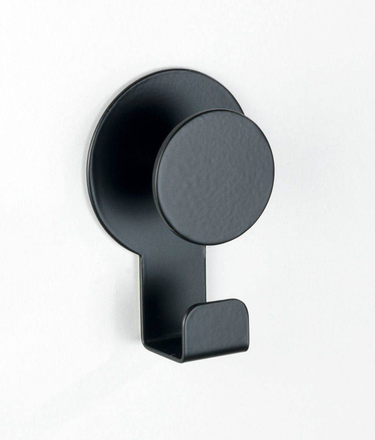 Cuier pentru baie BLANDAS negru mat, Wenko