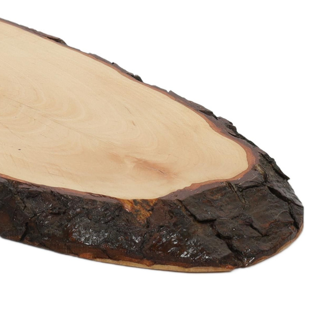 Tava mare decorativa pentru servire de arin, 35 cm, KESPER