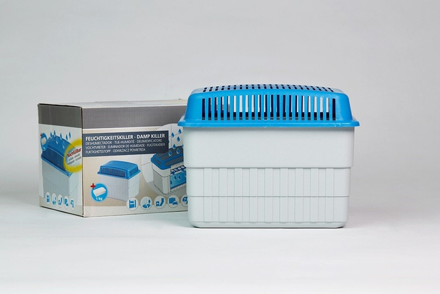 Absorbant de umiditate, dezumidificator de aer + cartuș 1 kg, WENKO