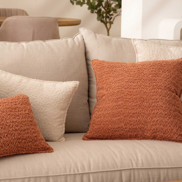 Perna decorativa SOANA boucle, 45 x 45 cm