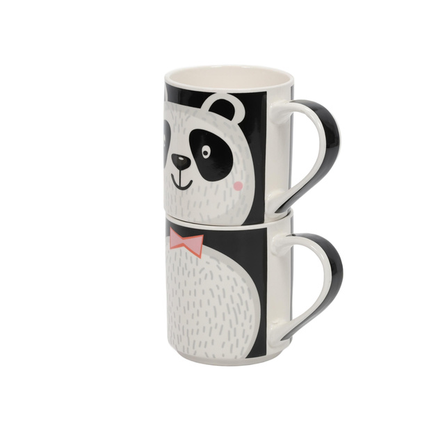 Set cadou: 2 căni din porțelan pentru copii, 2 x 265 ml