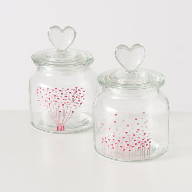 Borcane de depozitare SHERINE, set 2 buc.