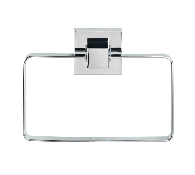 Suport baie universal Quadro, Argintiu, 18,5x14x3,5 cm, WENKO