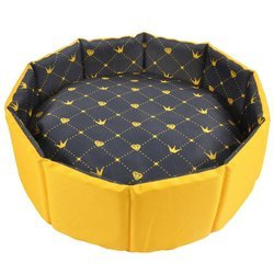 Pat pentru caini si pisici cu perna detasabila CHIC, Ø 48 cm