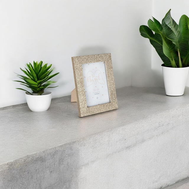 Rama foto, Auriu, 18x14 cm, Atmosphera Créateur d'intérieur