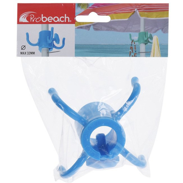 Agatator pentru umbrela de gradina, 4 carlige