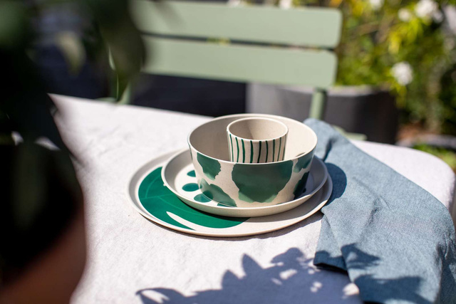 Vesela CONNECT SET MONSTERA, 16 bucati, KOZIOL