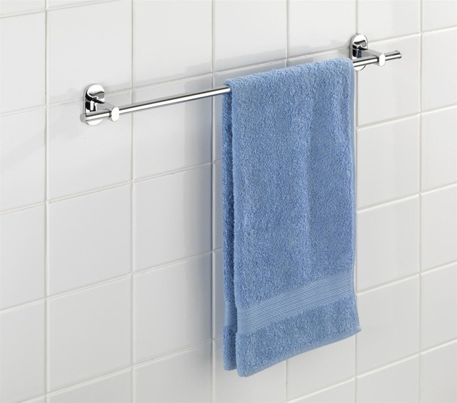 Suport prosoape lungi, din oțel PUERTO RICO cu o capacitate de 80 kg POWER-LOC - 60 cm, WENKO