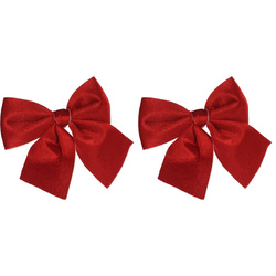 Fundite pentru brad, stofa, 2 bucati, 13 x 13 cm