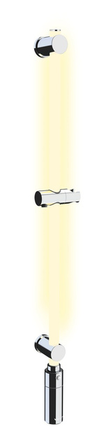 Șină de duș cu LED, 94 cm., RGB, WENKO