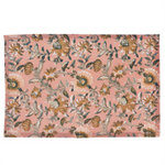 Măsuță din bumbac cu flori, 45 x 30 cm