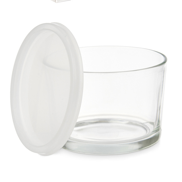 Cutie de prânz din sticlă cu capac, 200 ml