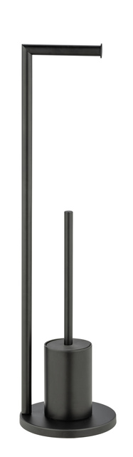 Suport pentru peria de toaleta FERLA cu suport pentru hartie, 2 în 1